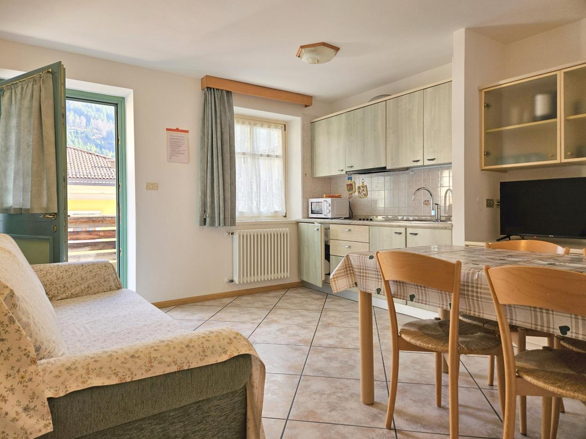Casa Al Mesdi Appartement Pozza di Fassa Buitenkant foto