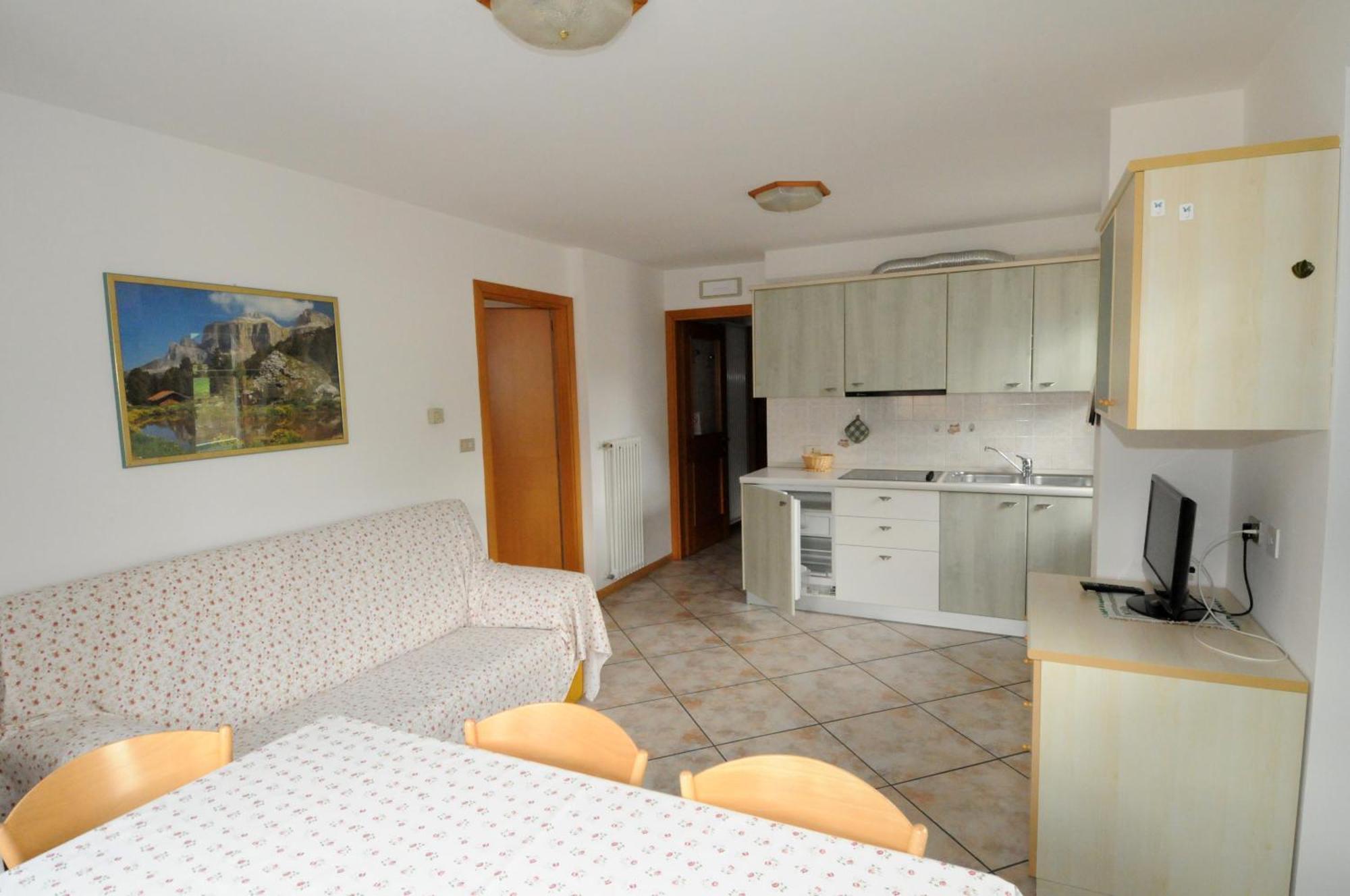 Casa Al Mesdi Appartement Pozza di Fassa Buitenkant foto
